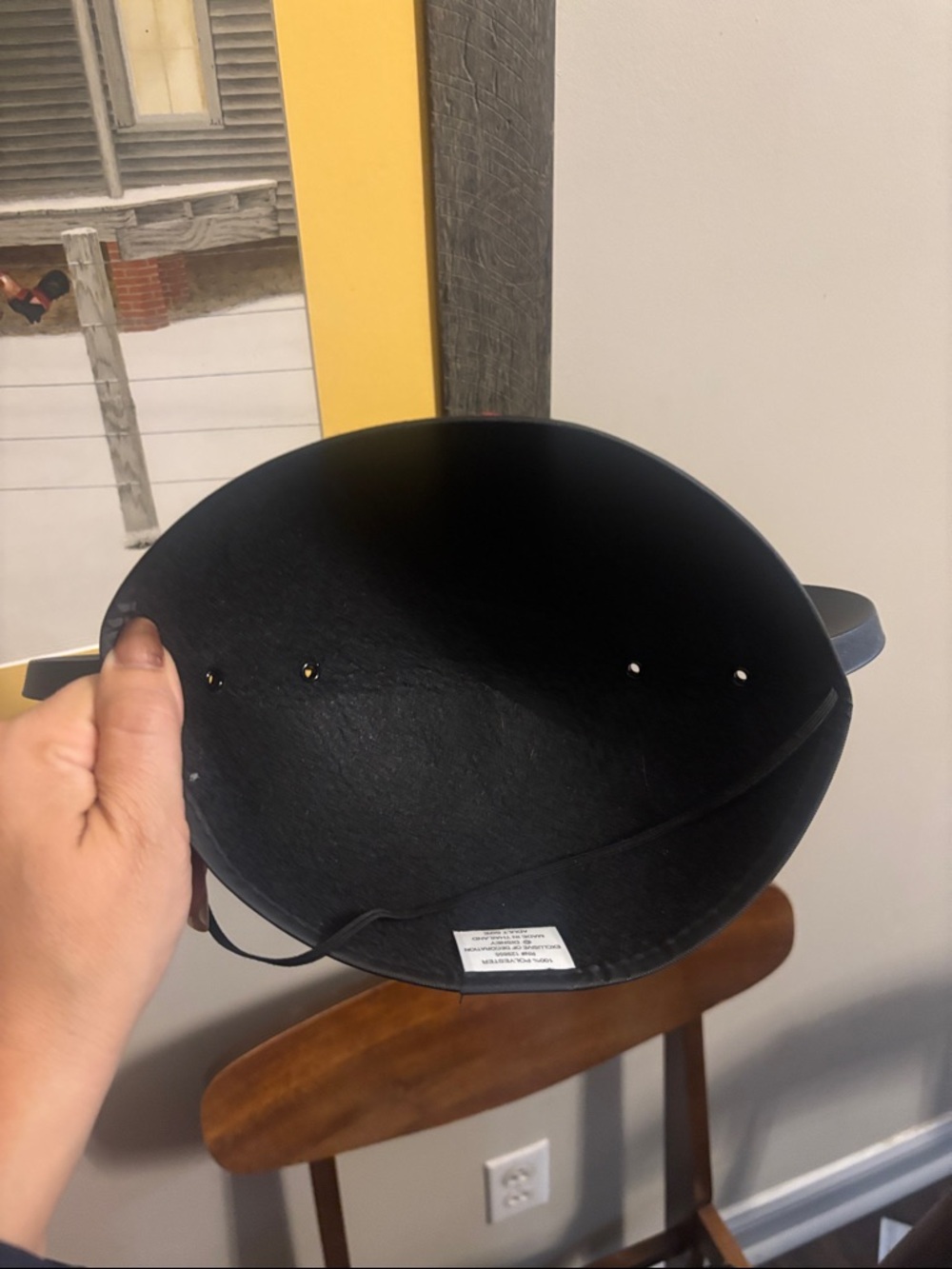 Walt Disney World Classic Mickey Ear Hat - Black with Patch - Picture 3 of 4